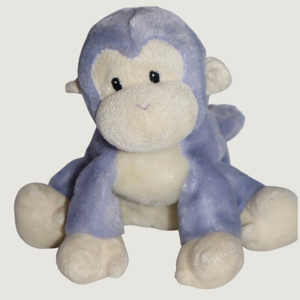 Baby GUND Sweetscoops Swingz Monkey Plush Lavender Purple Cream Stuffed 58459